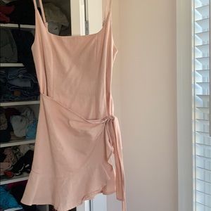 Cottage Hill mini dress blush By princess Polly